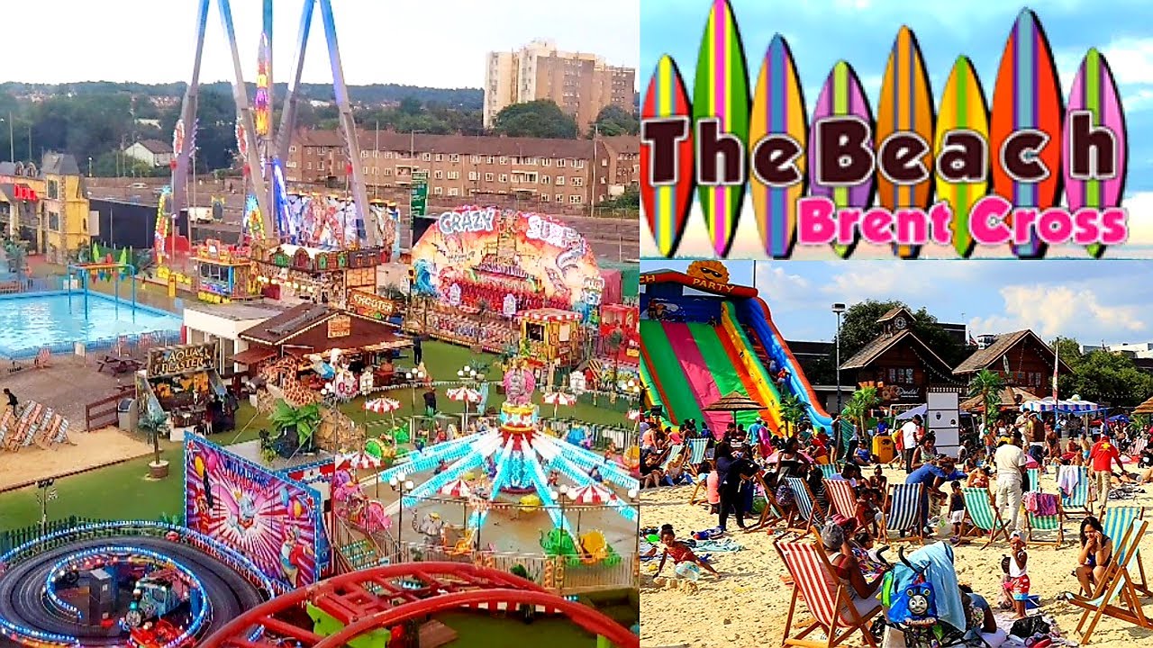 The Beach Brent Cross August 2021/ All Ride On Beach Brent Cross London