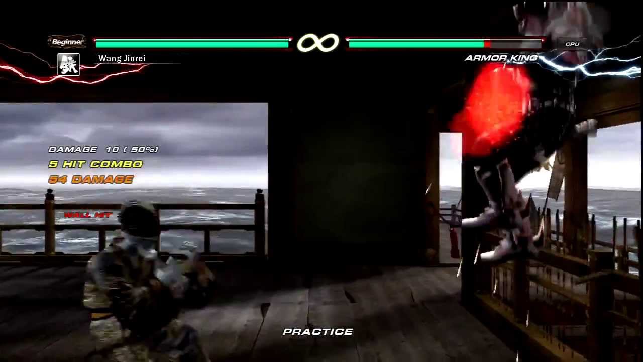 Tekken 6 Wang Jinrei Combo Video - 