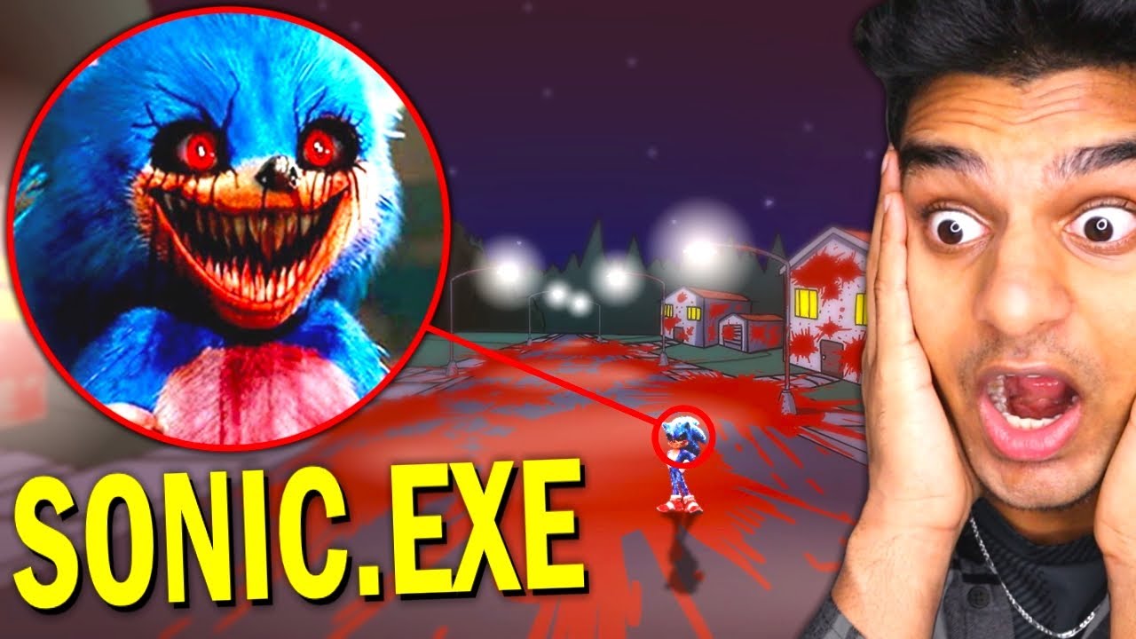If You Ever See SONIC.EXE From SONIC MOVIE, RUN AWAY FAST!! *CURSED SONIC.EXE ANIMATION*