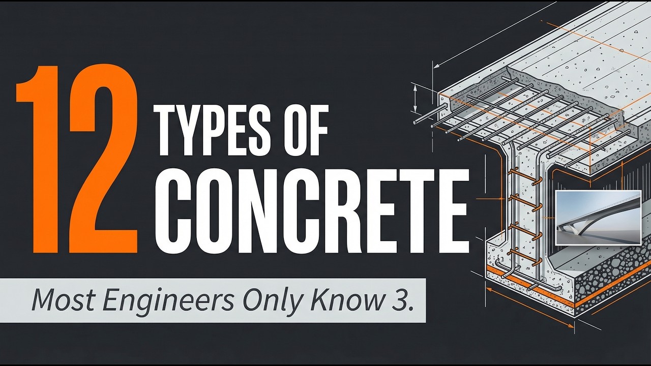 12 Types of Concrete &mdash; Most Engineers Only Know 3...