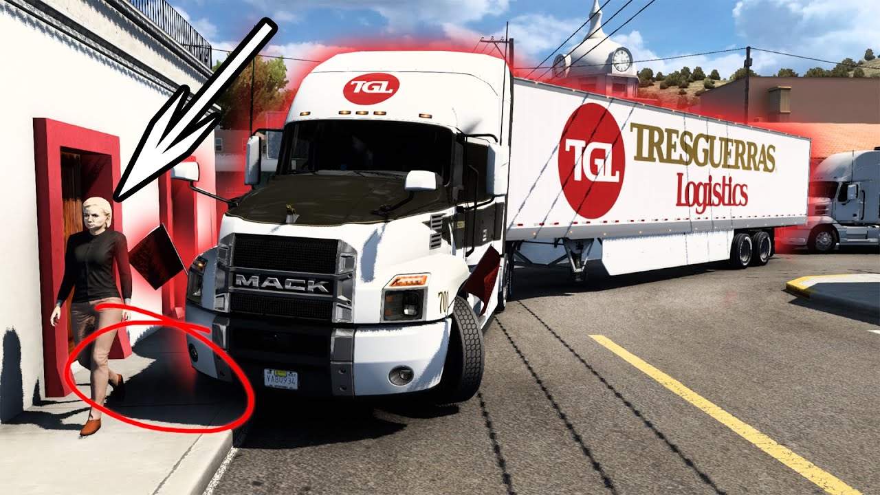Mack Anthem TRESGUERRAS Logistics Maniobrando en Zacatecas Mapa México | American Truck Simulator