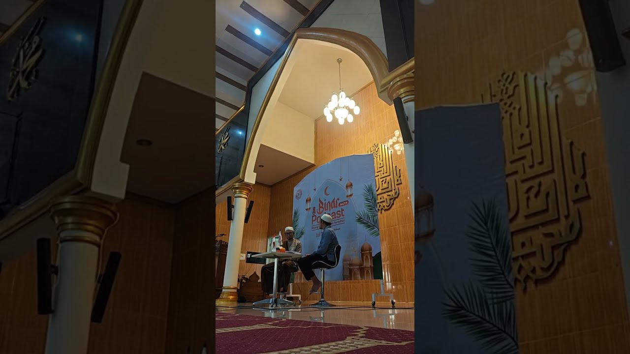 Binar Podcast di Masjid Raodhatul Muttaqien Tonasa 2