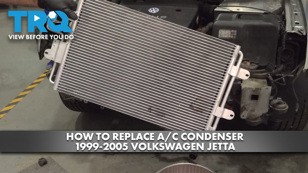How to Replace A/C Condenser 1999-2005 Volkswagen Jetta