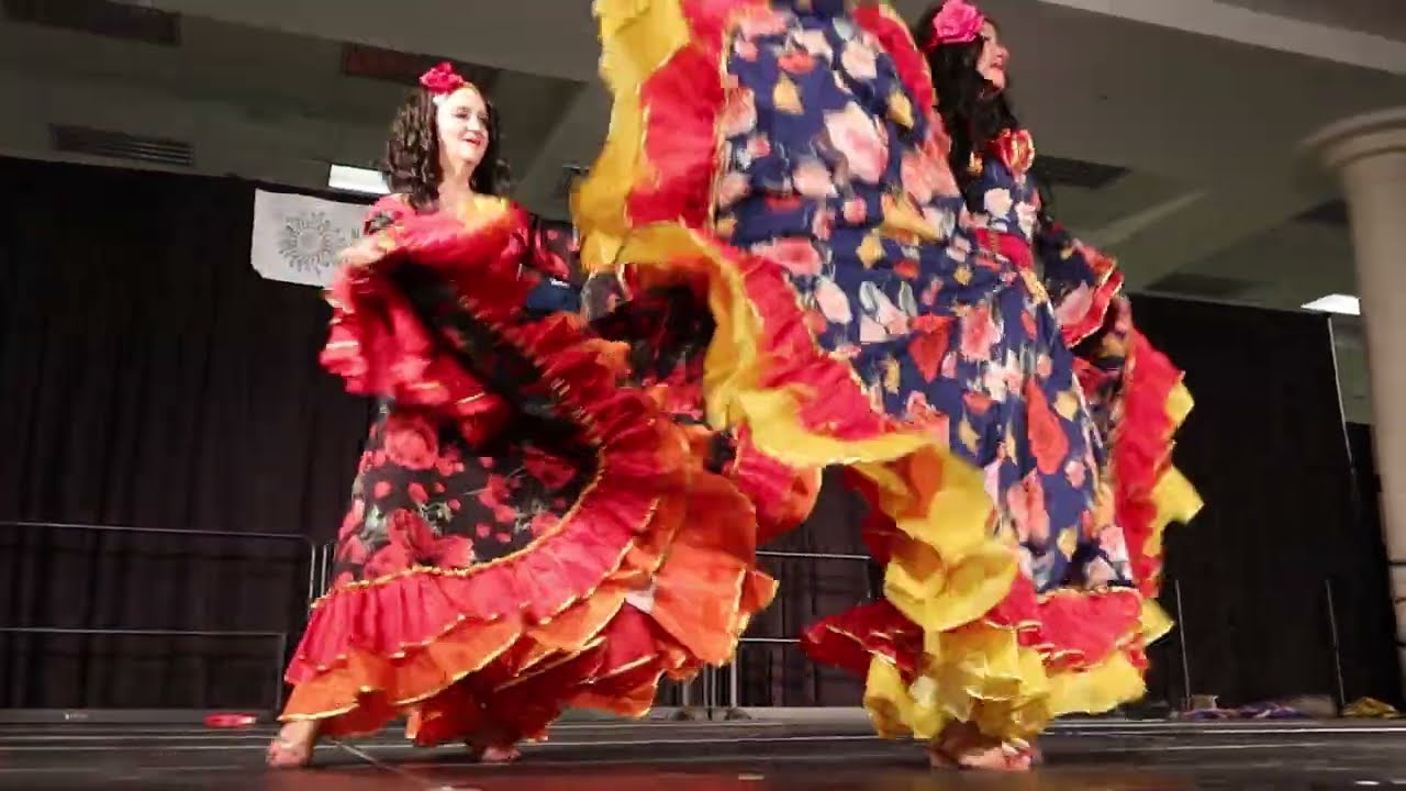 Russian Romani Dances, Ruska Roma, Russian Gypsies subgroup of Romani in Russia and Belarus MVI 6896