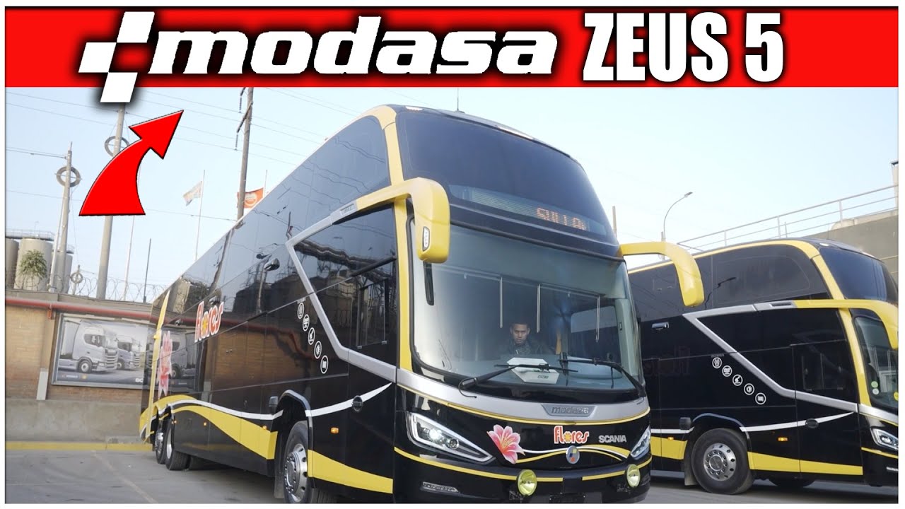 MODASA: Entrega de 4 buses modelo ZEUS 5 a la empresa 'Transportes Flores'
