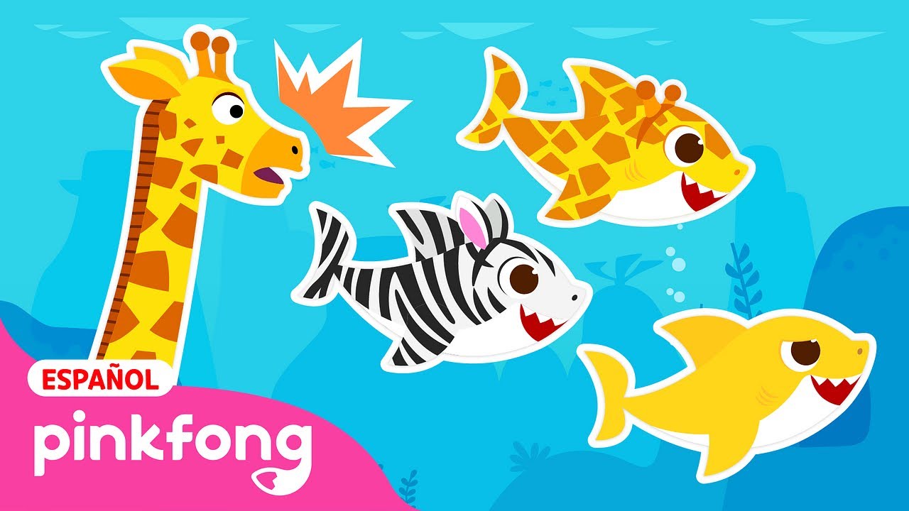 Transformaci&oacute;n de Animales | Transformaci&oacute;n de Tibur&oacute;n Beb&eacute; | Pinkfong en espa&ntilde;ol
