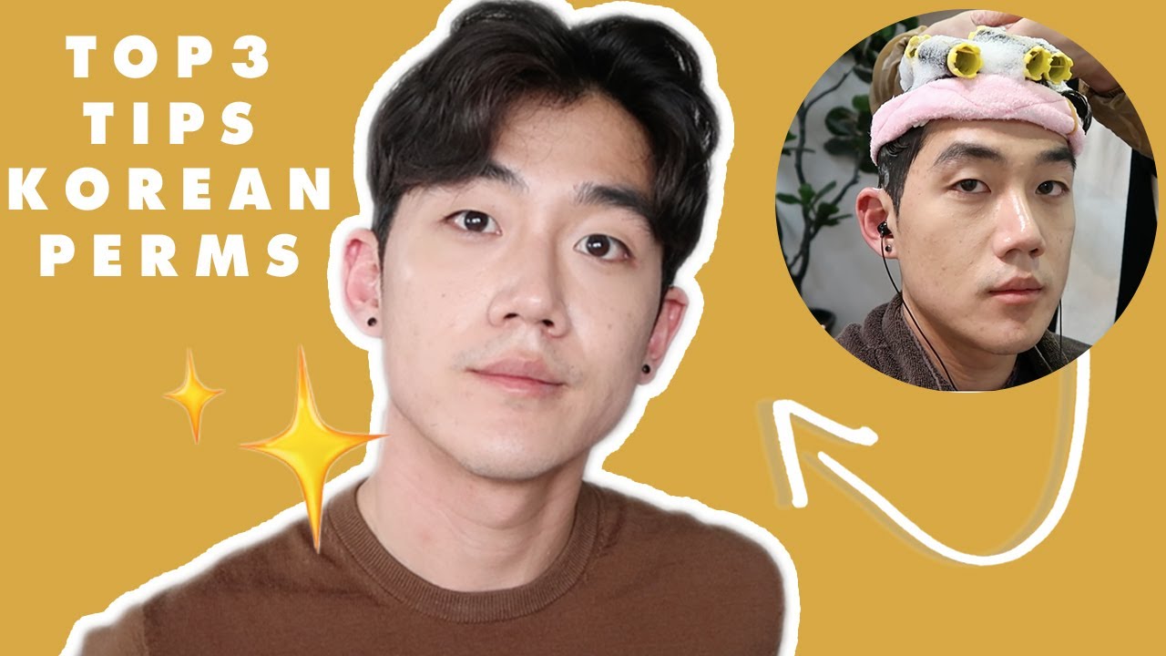 Korean Male Perm  남자 가르마펌 | Top 3 tips | Brute Choi
