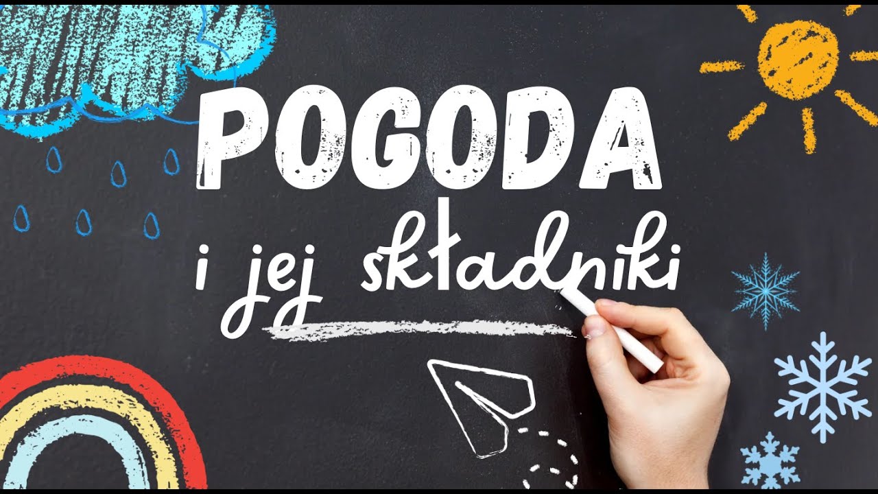Pogoda i jej składniki - lekcja przyrody dla klasy czwartej