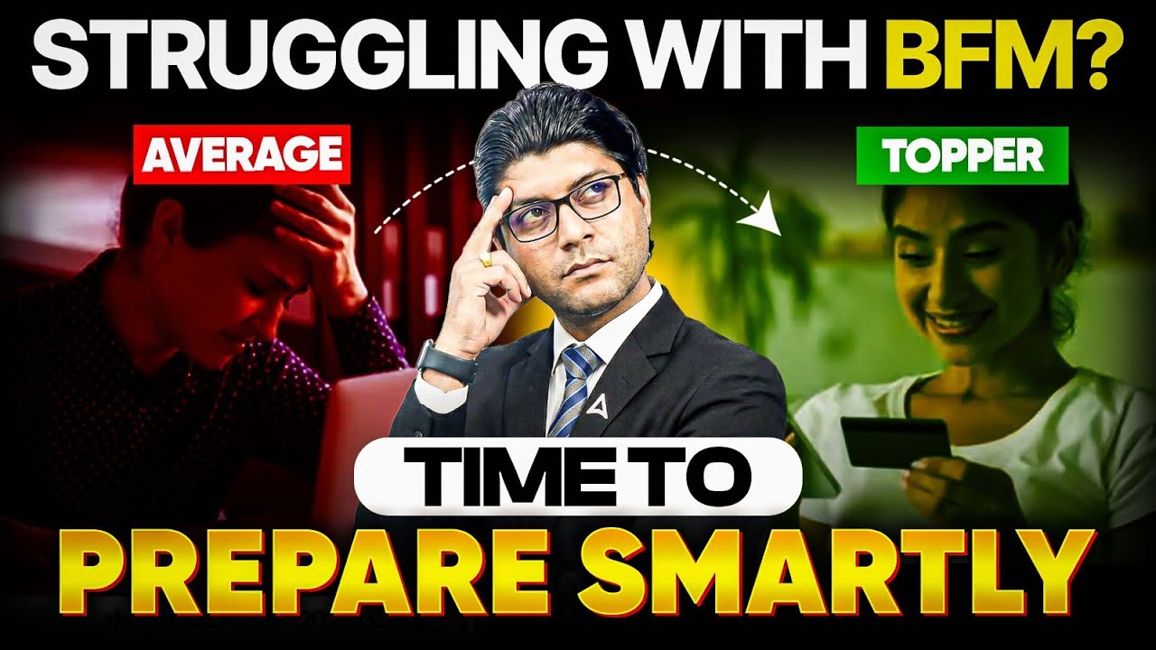 Struggling with BFM? Time to Prepare Smartly to Be Topper from Average in BFM 2026 | Praveen Rana
