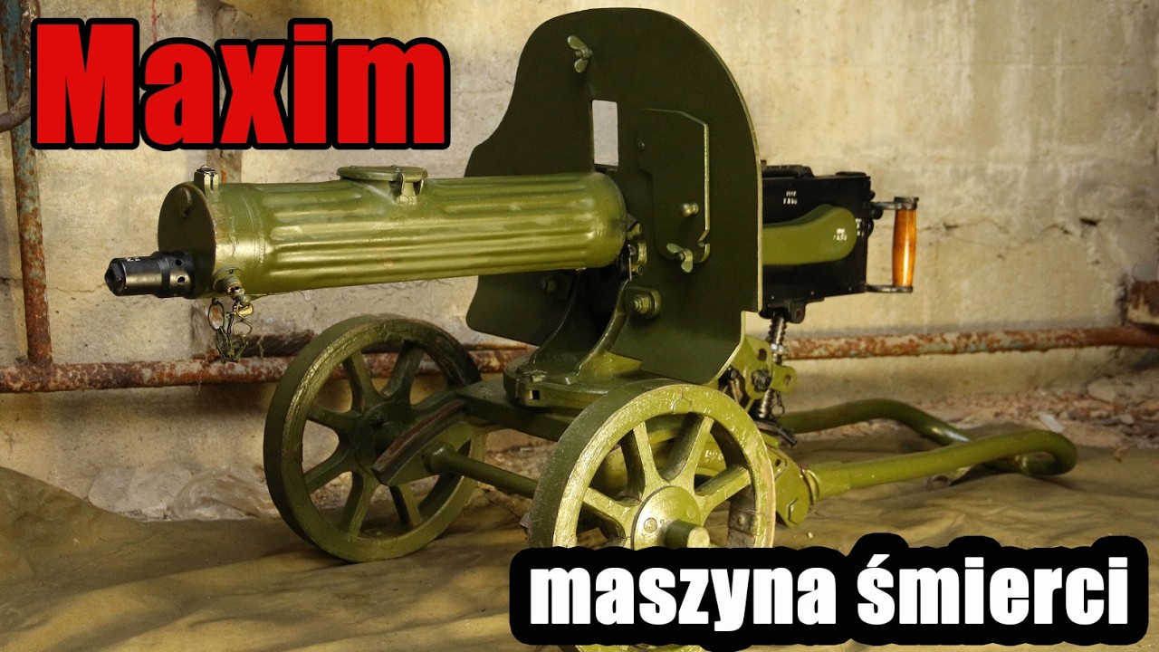 Karabin maszynowy Maxima &mdash; jeden człowiek, jeden wynalazek, miliony ofiar