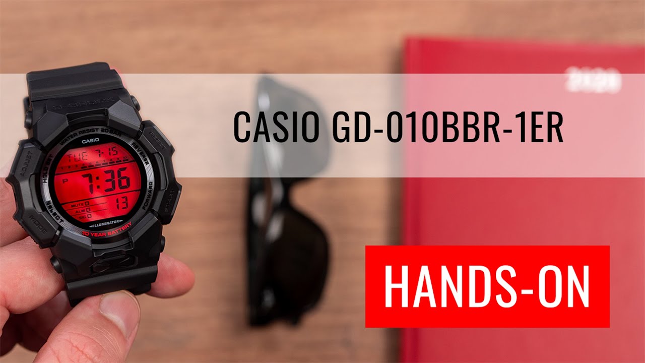 HANDS-ON: Casio G-Shock Original GD-010BBR-1ER