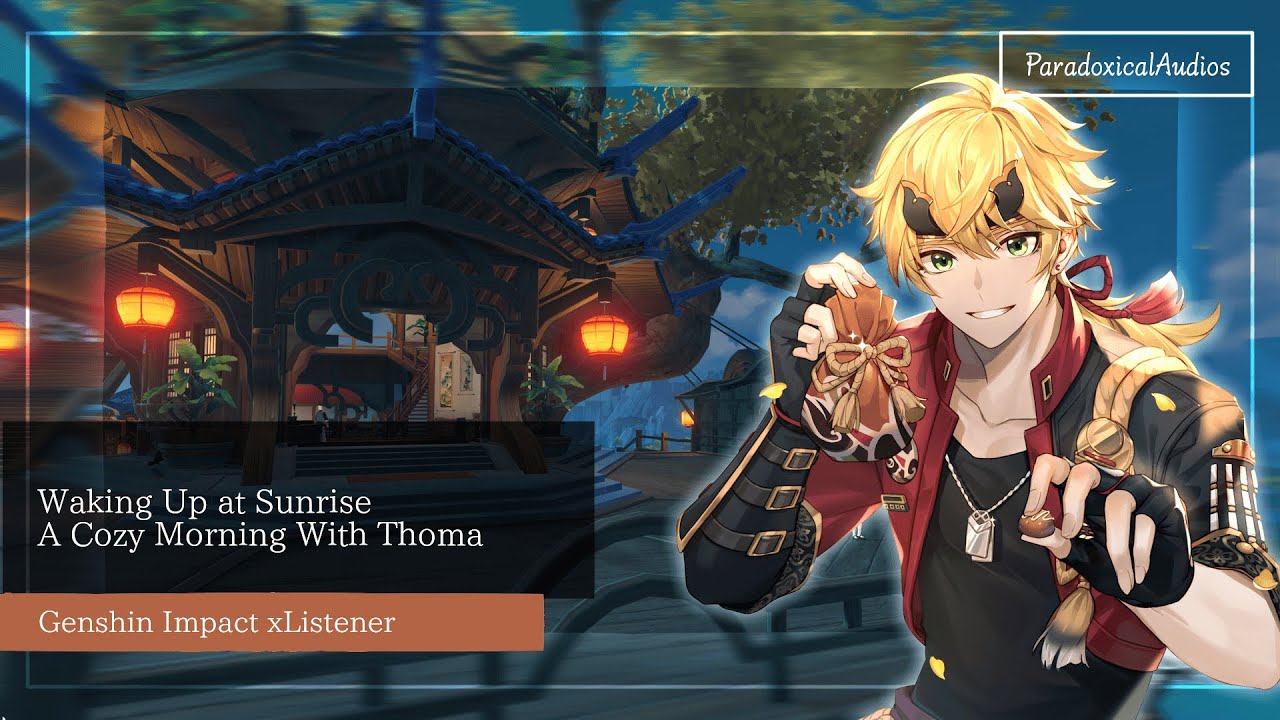 A Comfy Morning With Thoma | Preparing for Mondstadt | Thoma x Listener | Genshin Impact ASMR