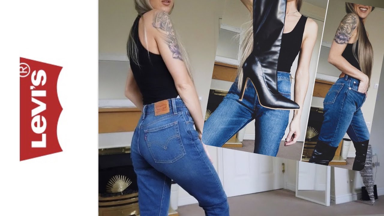Levis 501 vintage denim dark wash