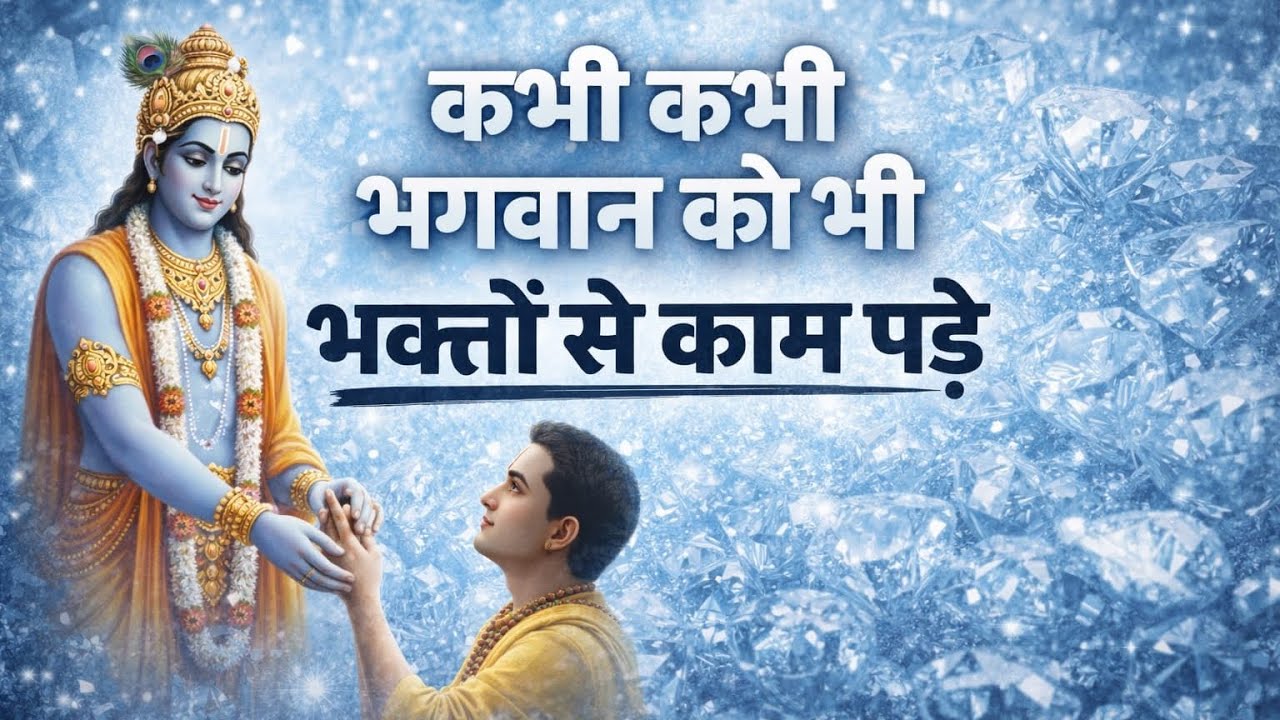 कभी कभी भगवान को भी भक्तों से काम पड़े | सच्ची भक्ति की पहचान | भावुक भजन
