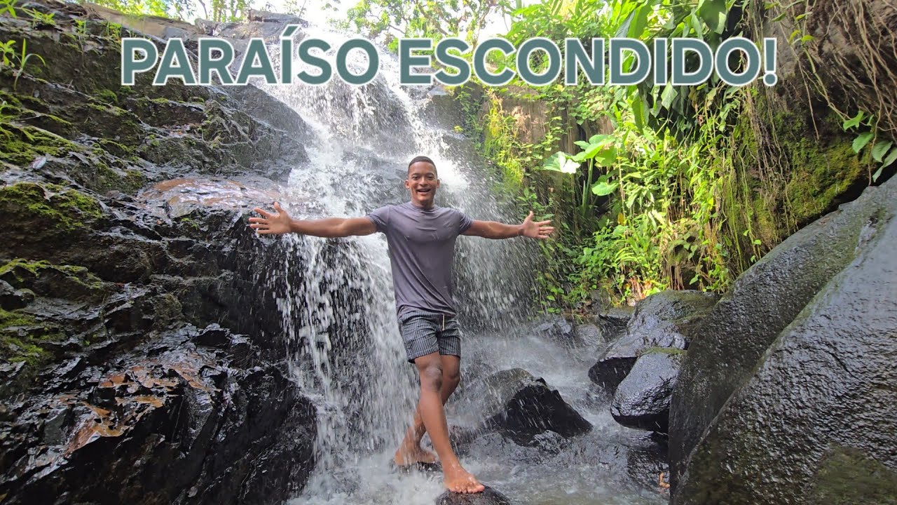 VISITEI ESSE PONTO TURÍSTICO COM BANHO DE CACHOEIRA E MUITAS FRUTAS EM MINHA CIDADE