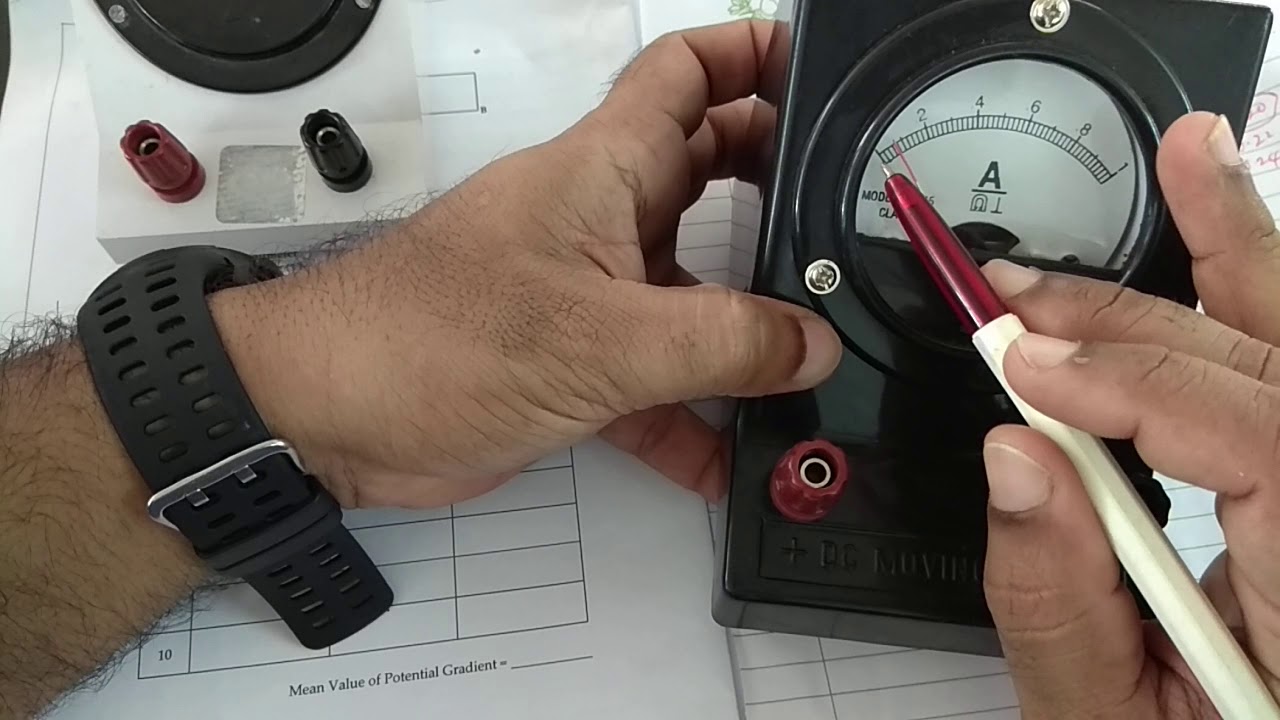 05 How to take measurements on an analogue Voltmeter and Ammeter