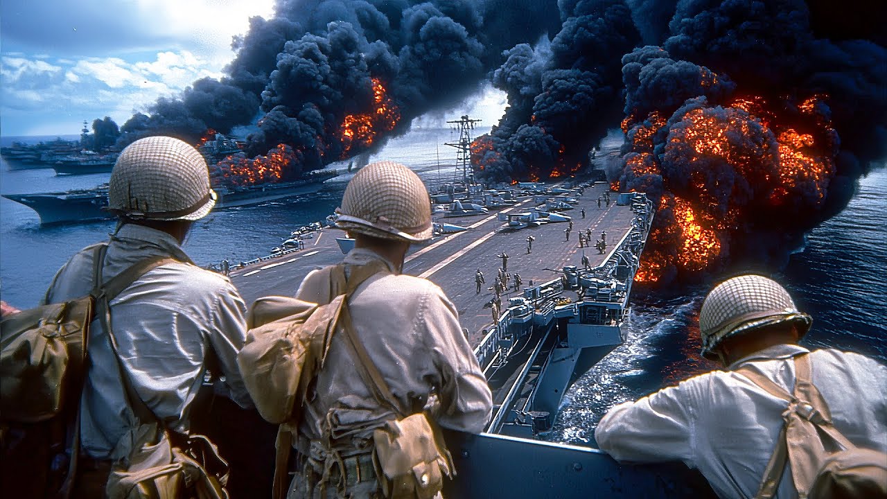 Japan Outsmarts USA and Uses 350 Planes to Destroy The Largest Navy Base in Seconds