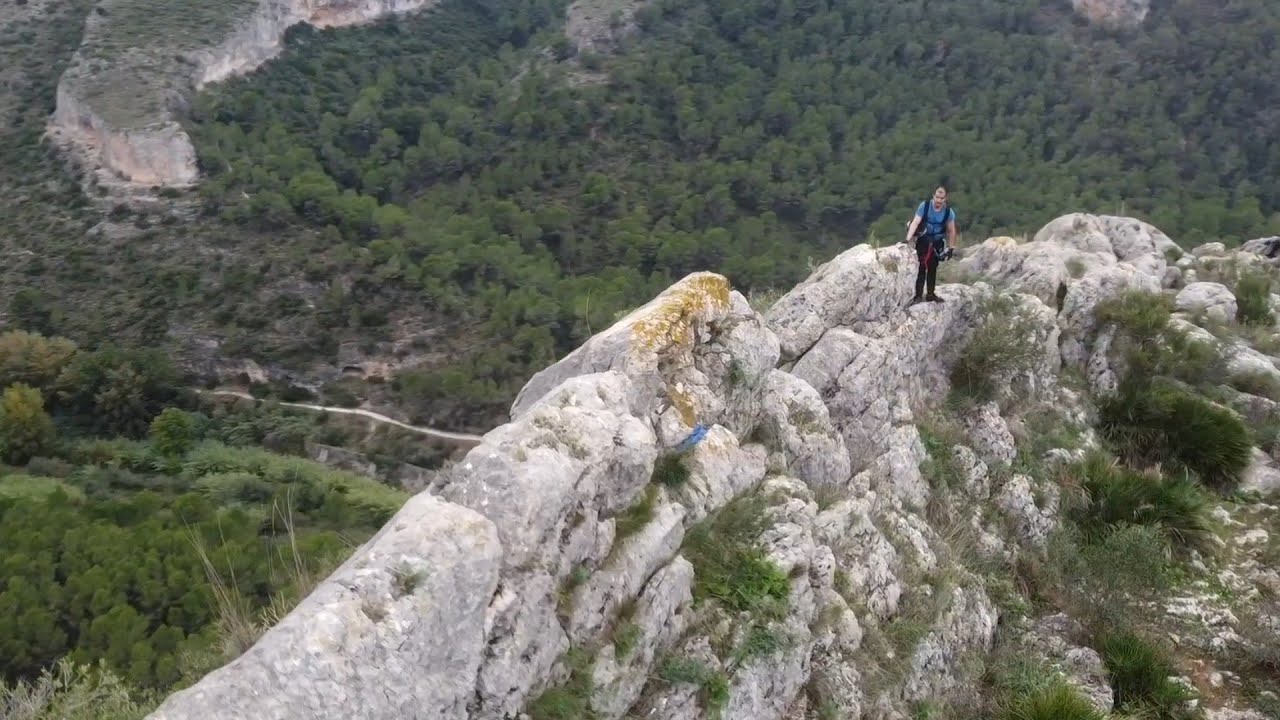Via Ferrata K3 l'Aventador (Xativa, Valencia)