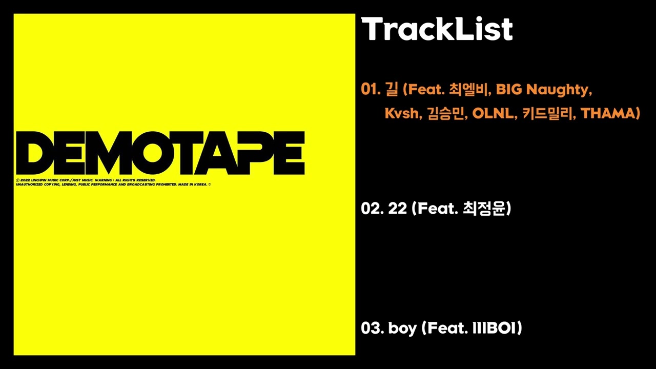 [Full Album] 기리보이(GIRIBOY) - DEMOTAPE