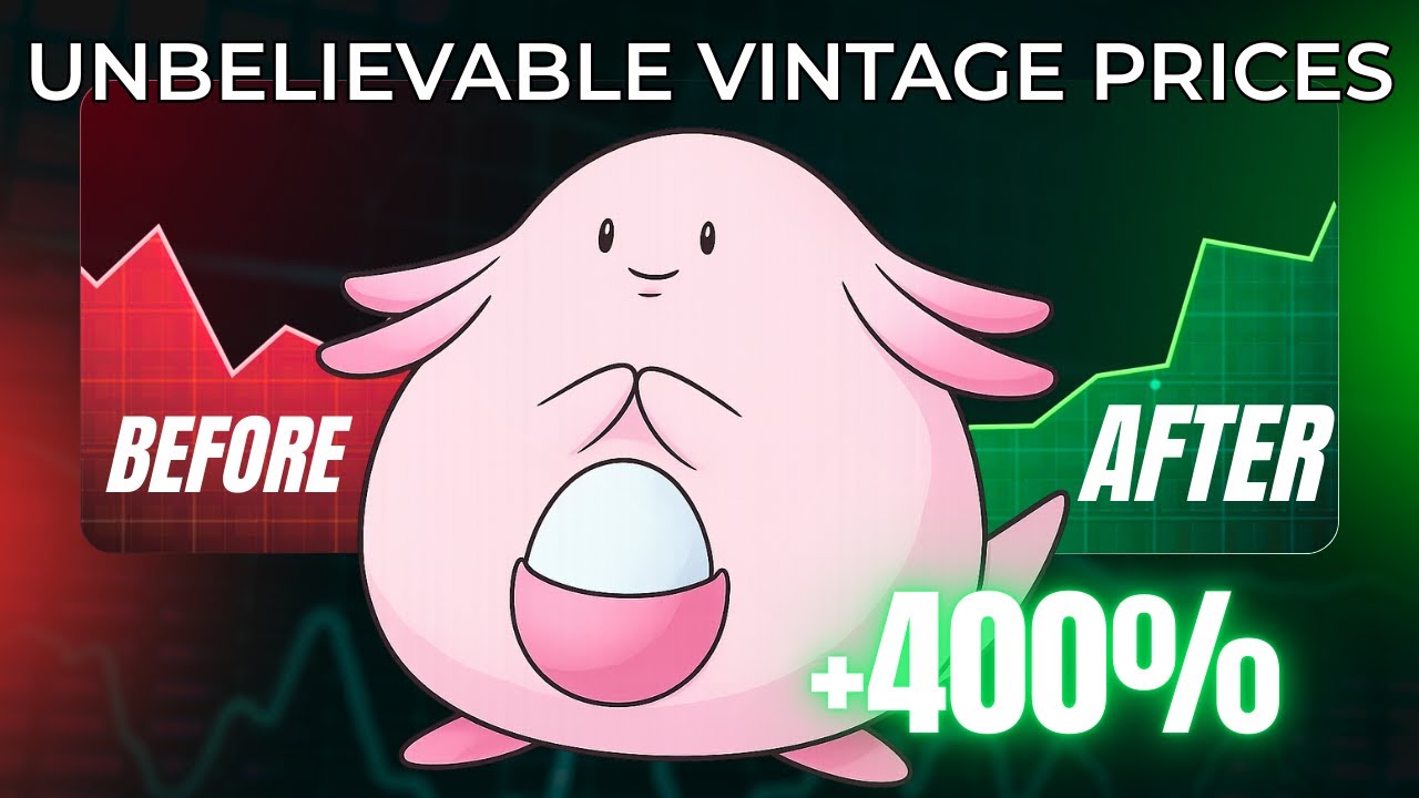 🔥 Vintage Pok&eacute;mon Prices Are OUT OF CONTROL!