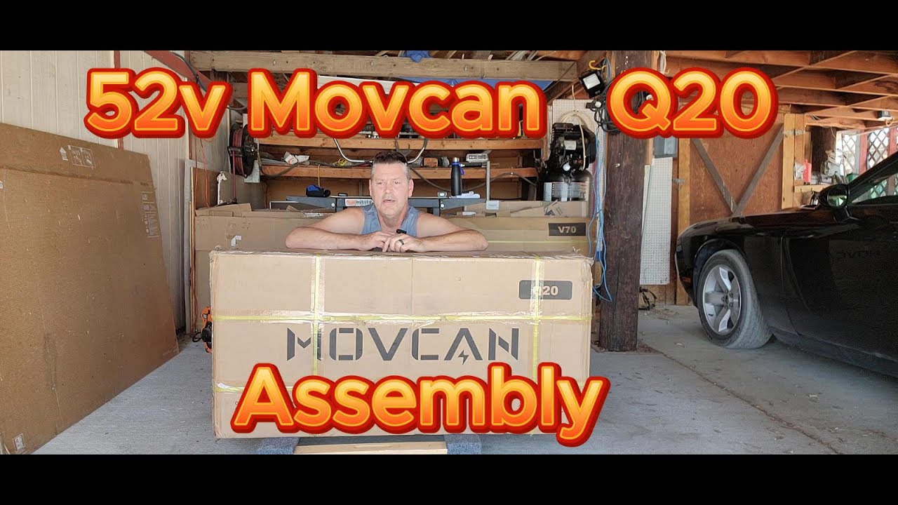 52 volt folding Movcan Q20 assembly