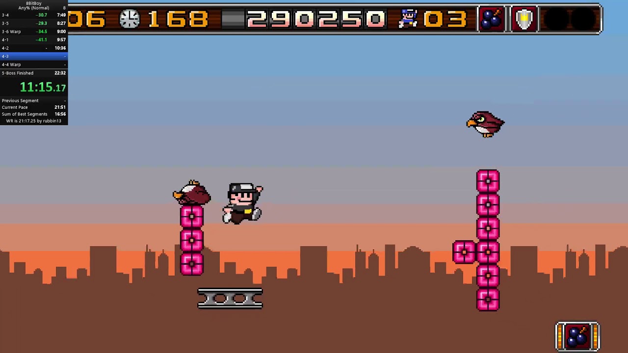 8BitBoy Speedrun in 21.24