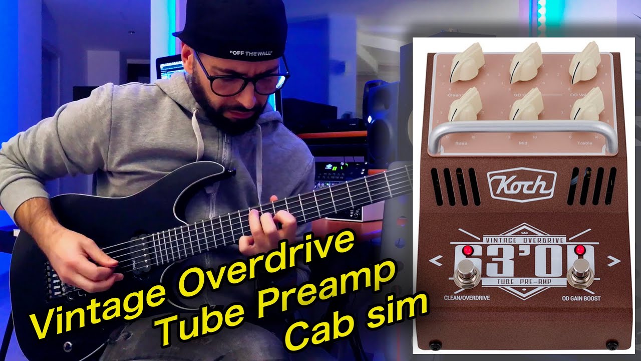 KOCH '63OD TUBE PREAMP | Vintage Overdrive & Speaker Sim | Demo & Review |  RICCARDO GIOGGI