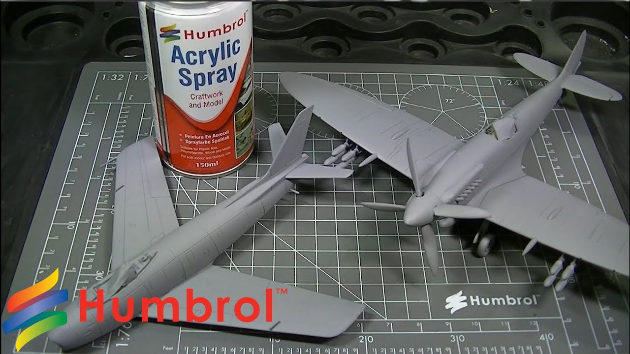Humbrol - Инструкция по применению - Грунтовка-спрей