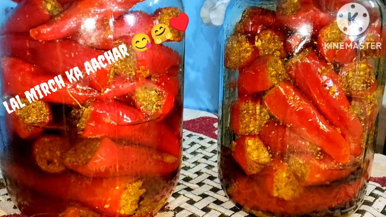 Lal Mirch Ka Aachar 😋🤗♥️