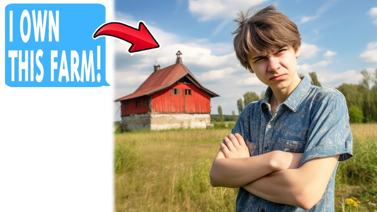 MAYOR'S SON THINKS HE INHERITED GRANDMA'S FARM WHEN SHE GAVE IT TO ME INSTEAD!
