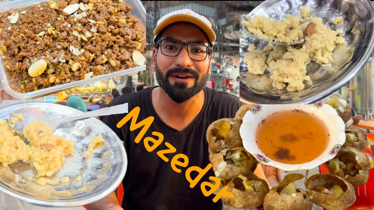 PESHAWAR'S DELICIOUS QISSA KHWANI BAZAR'S JAN FALOODA AND ULTIMATE GOL GAPPAY (PANI PURI) REVIEW