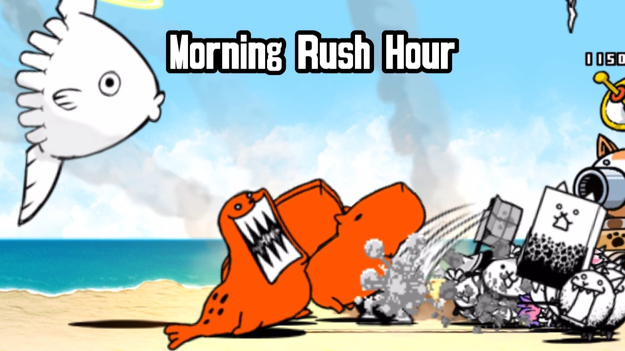 Battle Cats - Morning Rush Hour Tutorial