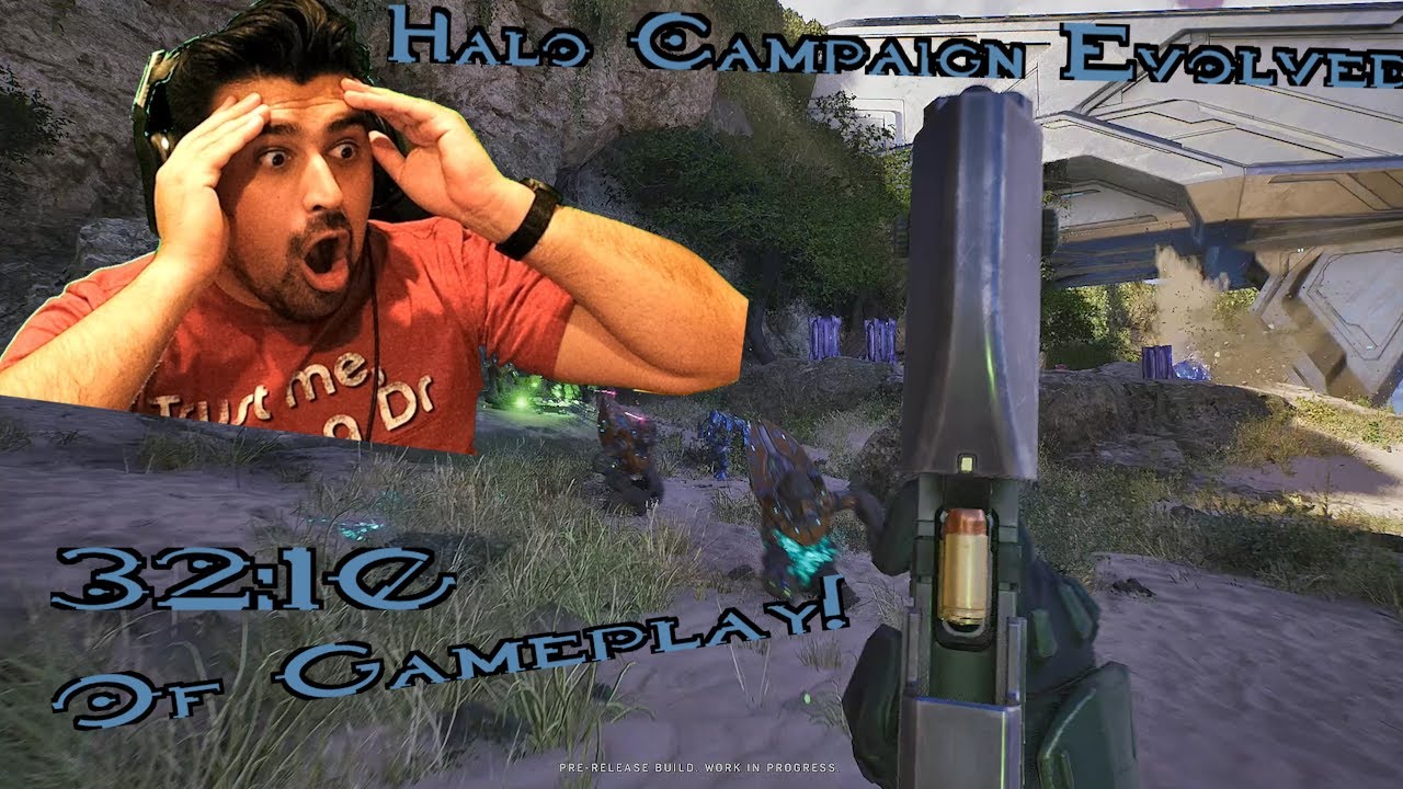 Playing The Future Of Halo For 32 Minutes and 10 Seconds
