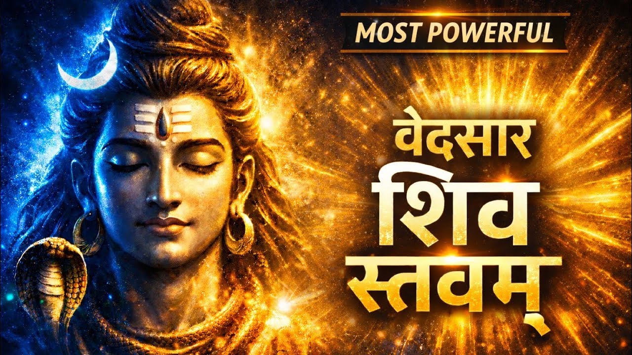 Vedasar Shiv Stavam | Most Powerful Shiva Stotram for Peace, Protection & Blessings | Mahadev Stotra