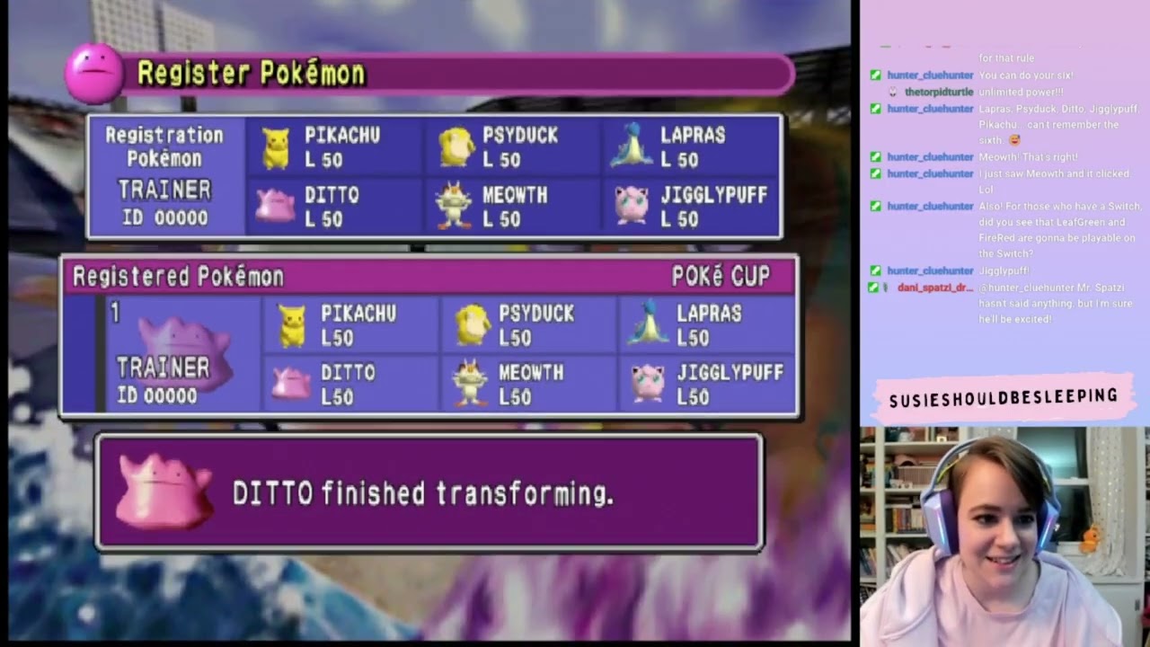 Playing Pokemon Stadium for the first time!