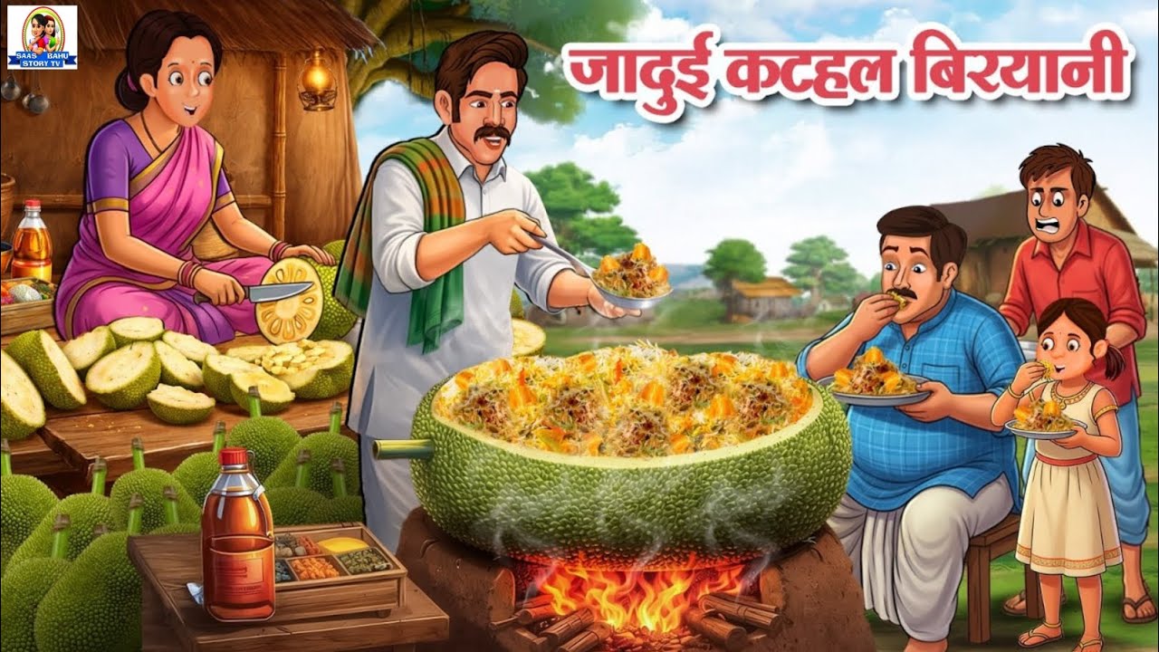 हरिपुर की जादुई कटहल बिरयानी | Hindi Kahani | Hindi Cartoon | Moral Stories | Hindi | Hindi Kahaniya