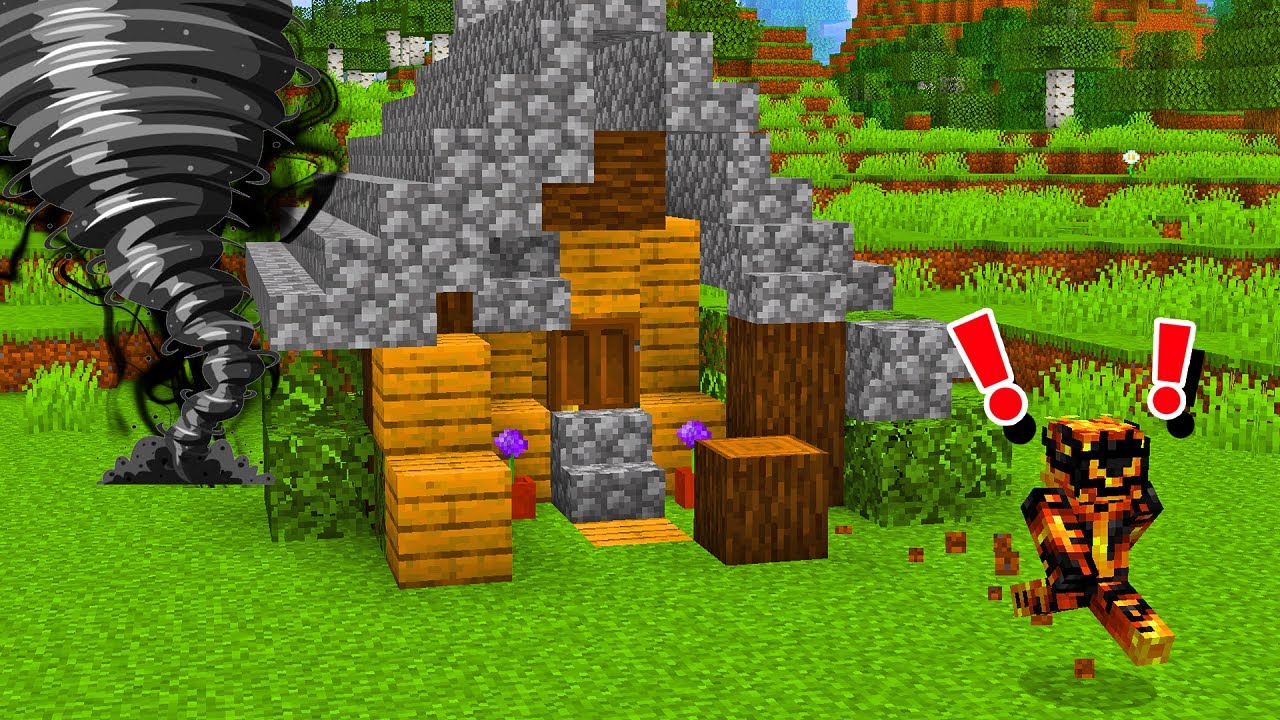 Jeg Installerede En *NATURKATASTROFE* Mod I Minecraft!