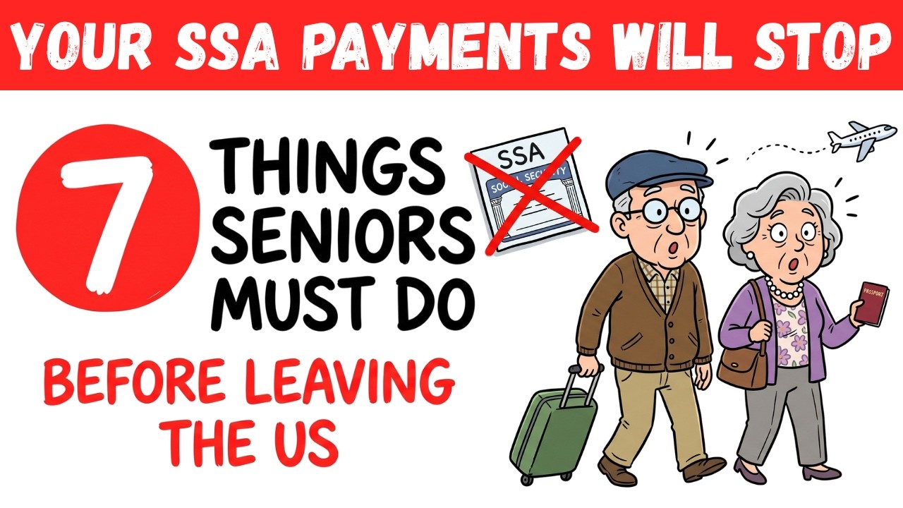 LEAVING THE US? Seniors Must Do These 7 Things First,