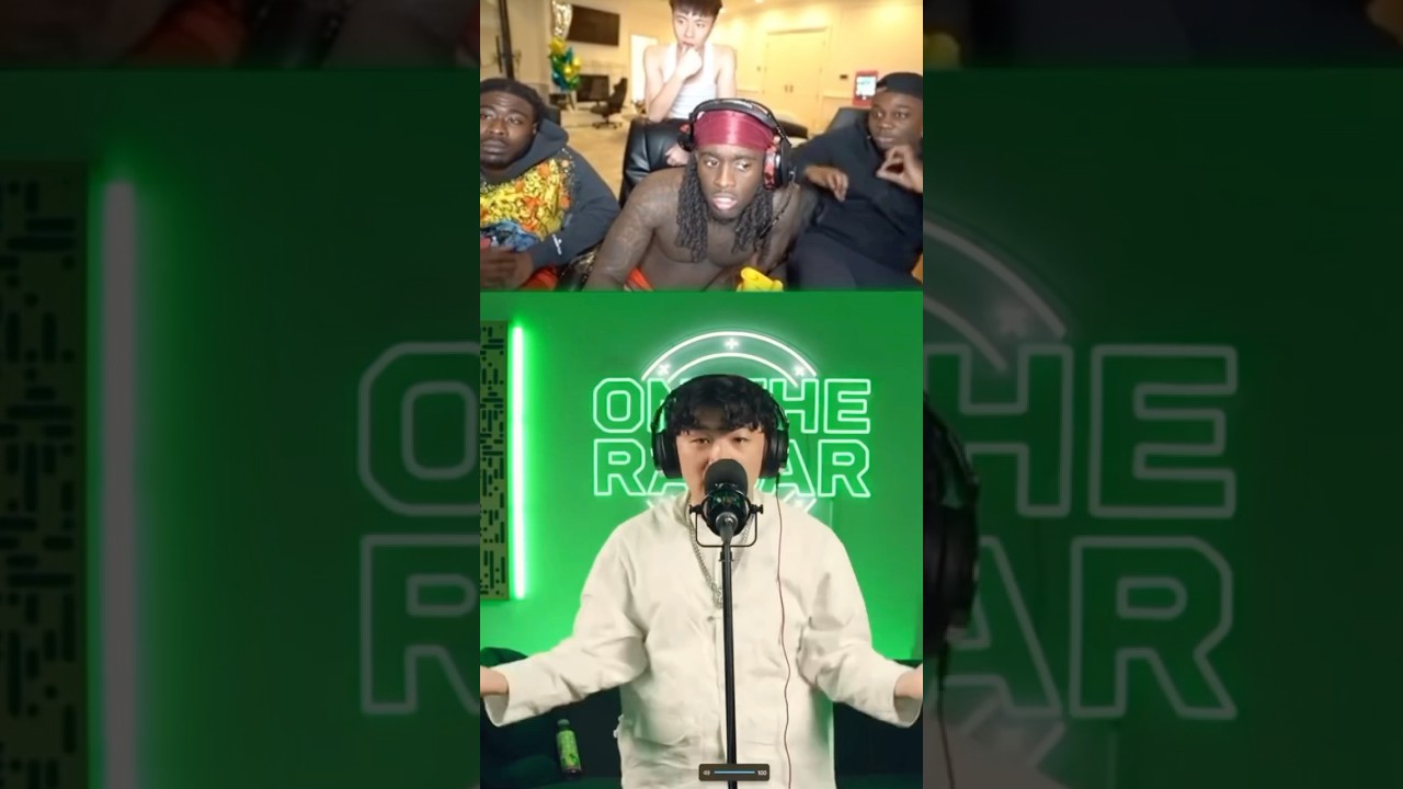 Kai Cenat & Ray React To Khantrast Freestyle