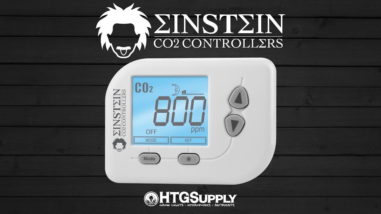 HTGSUPPLY Einstein Digital CO2 Controller for indoor growing carbon dioxide enrichment