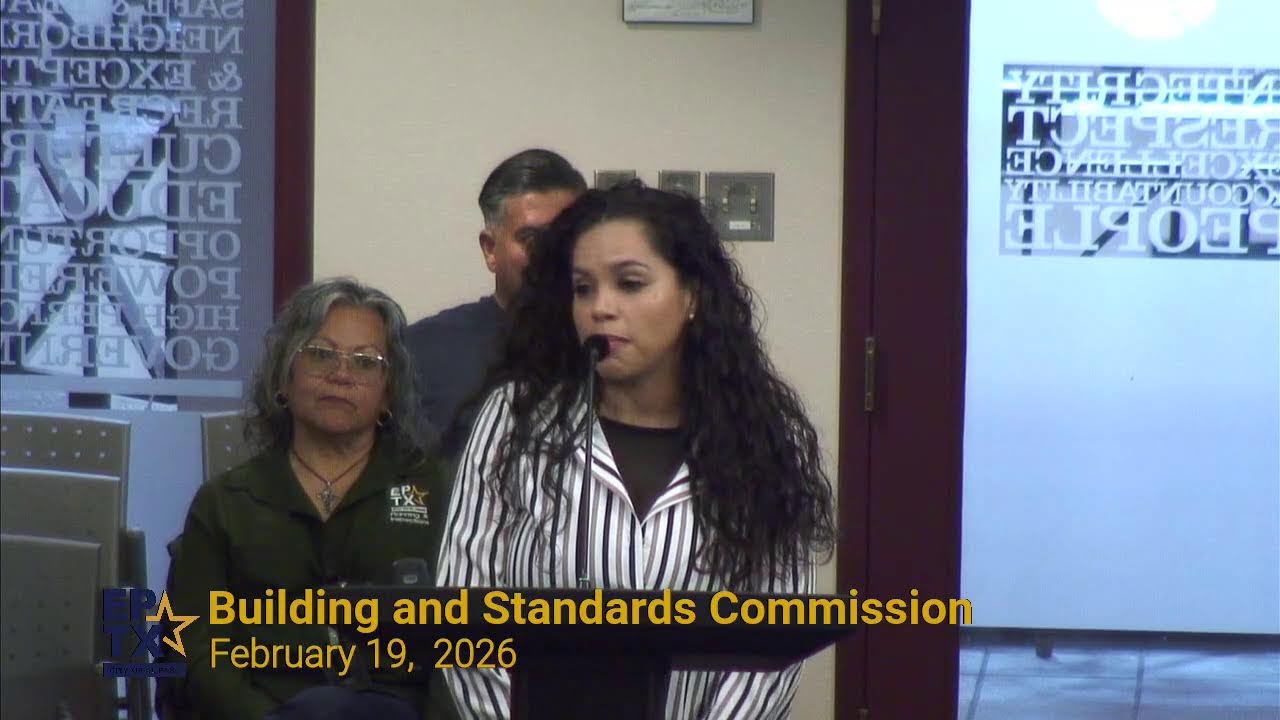 Building and Standards Commission 2/19/2026