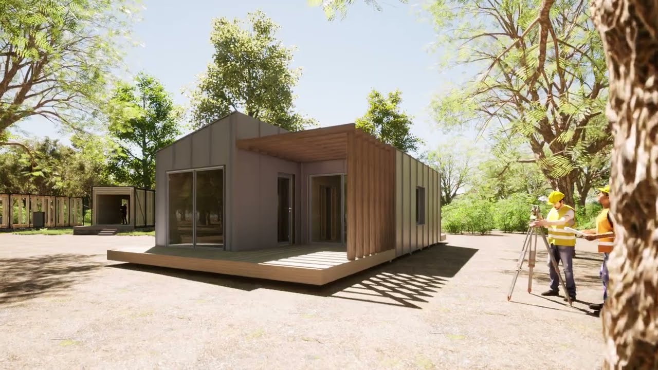 Конопляний будинок Barn Hemp House 36 м.кв.