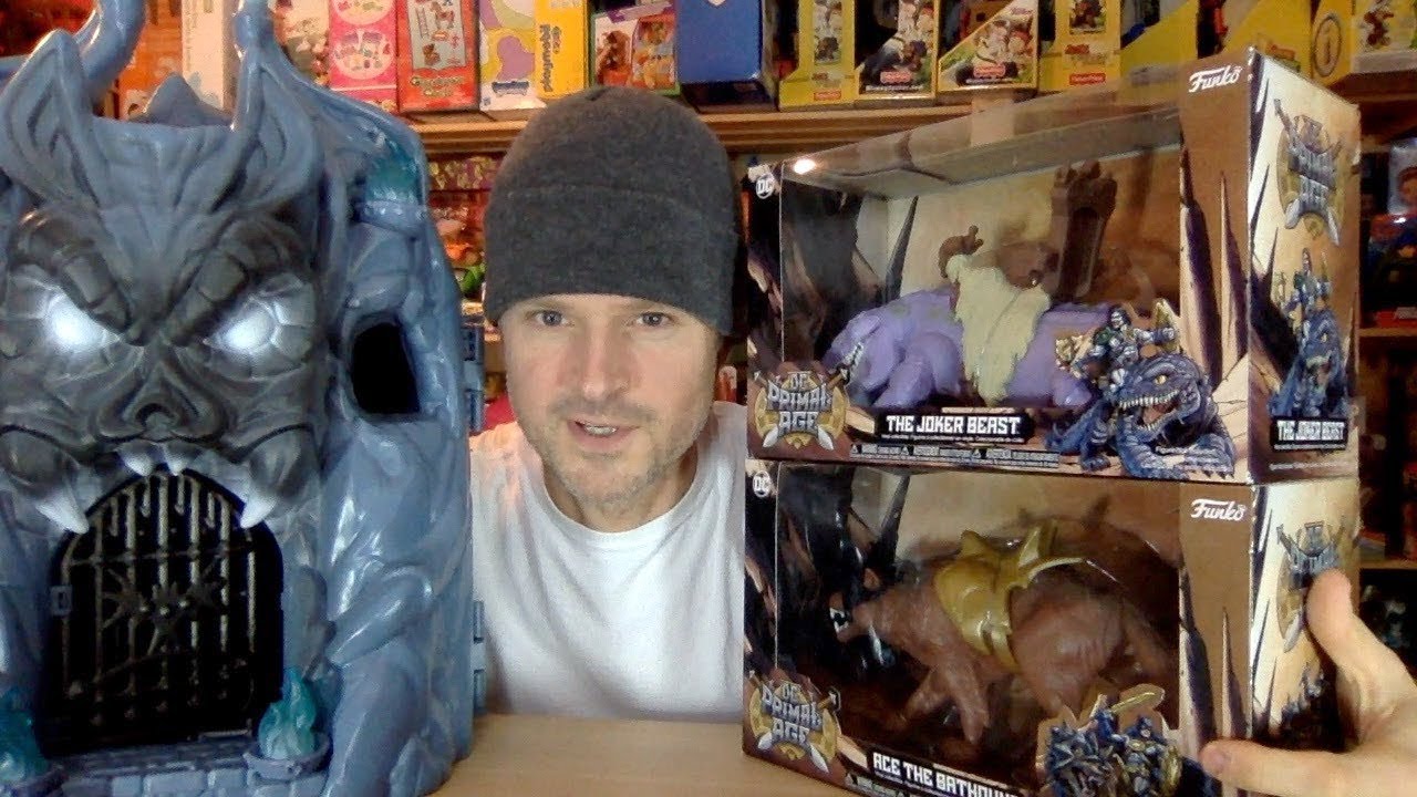 DC PRIMAL AGE BEAST RIDERS, ПРОБЛЕМЫ С ИГРОВЫМ НАБОРОМ BAT CAVE И ОБЗОР РАСПАКОВКИ ЗАМЕННЫХ ФИГУР...