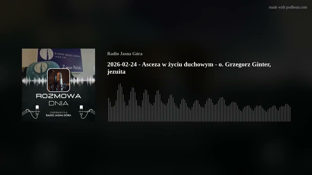 2026-02-24 - Asceza w życiu duchowym - o. Grzegorz Ginter, jezuita