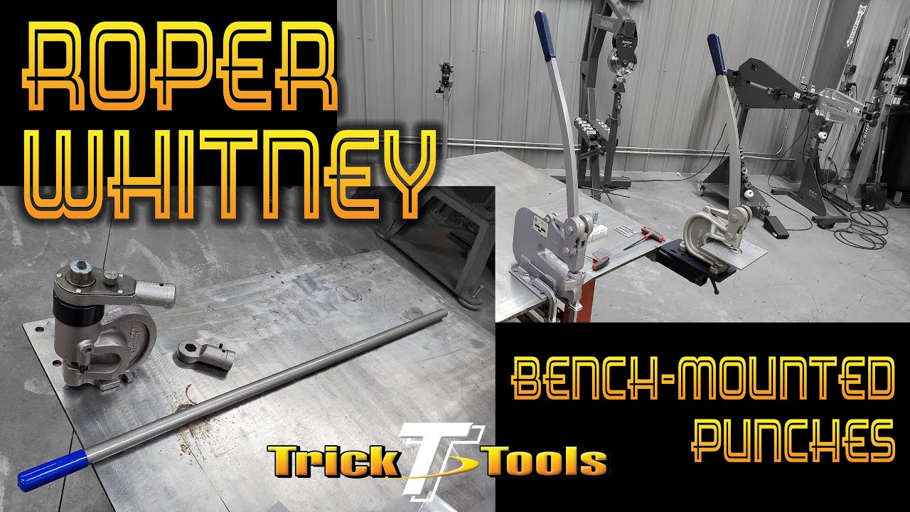 Roper Whitney Bench-Mount Punches - Trick-Tools.com