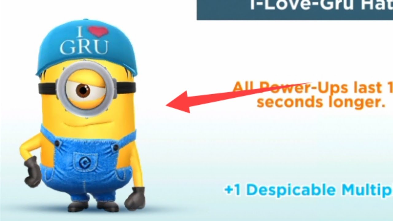 Minion Rush RECOMMENDED I-Love-Gru Hat NEW 5.0.0 2017 Android Gameplay HD Amazon App Store 2022
