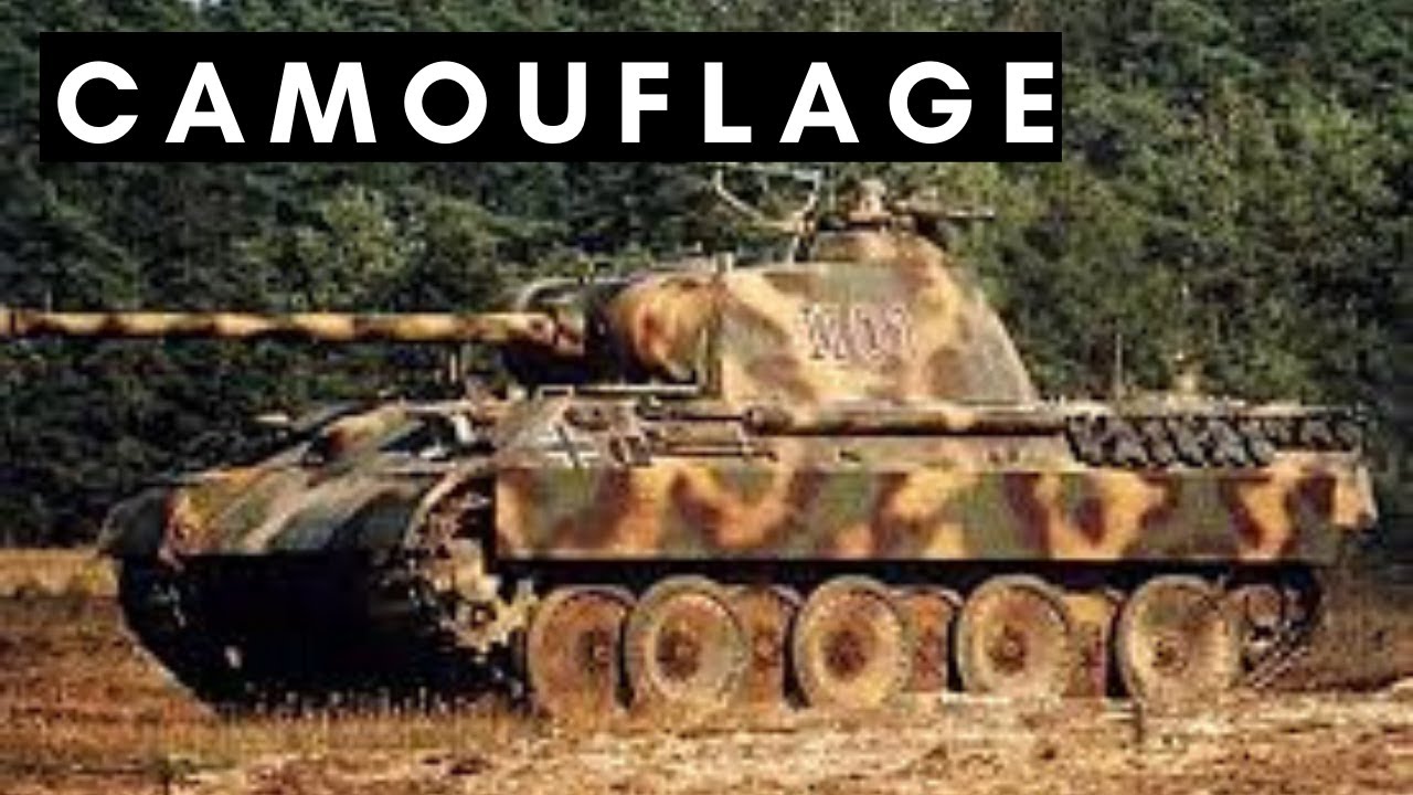 German Army - Tank Camouflage (1939-1945)