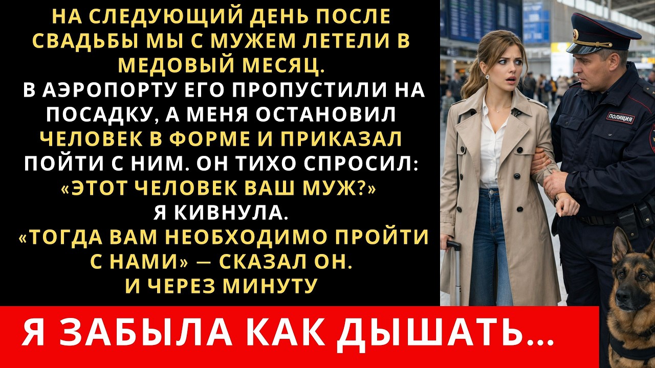 На следующий день после свадьбы мы с мужем должны были отправиться в свадебное путешествие но