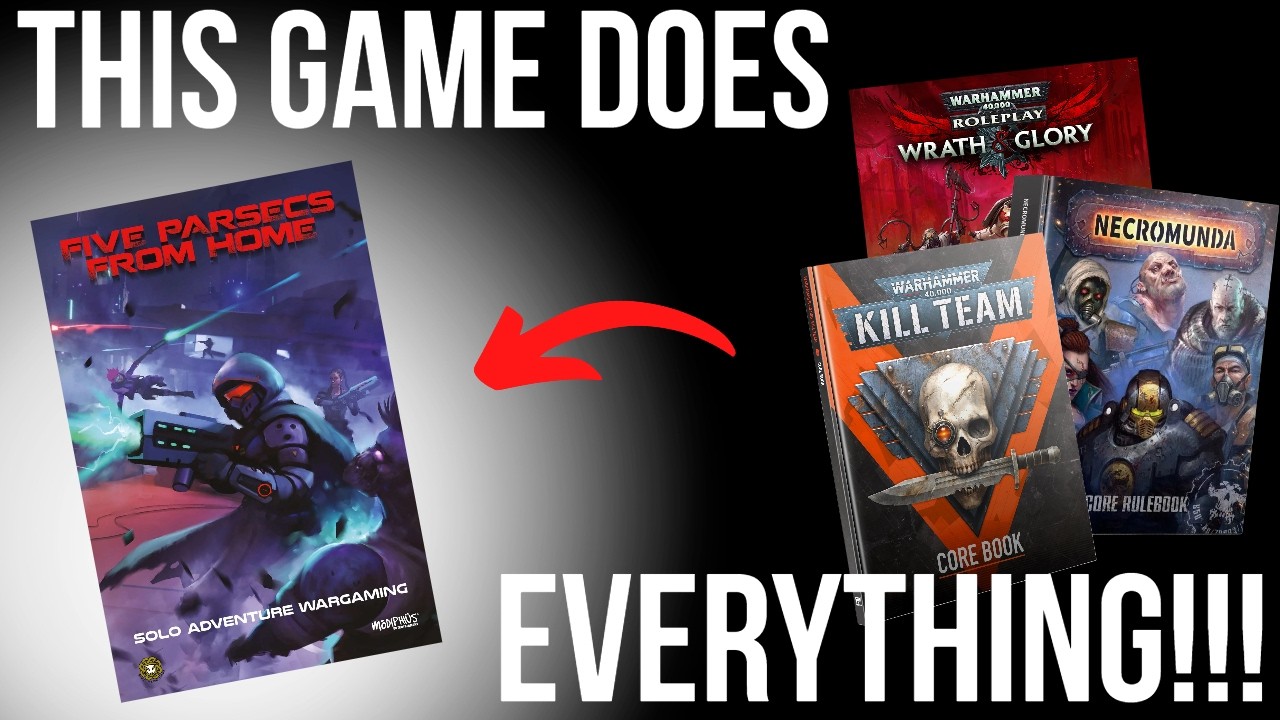 This Miniatures Game Does Everything - Review of 5 Parsecs From Home.