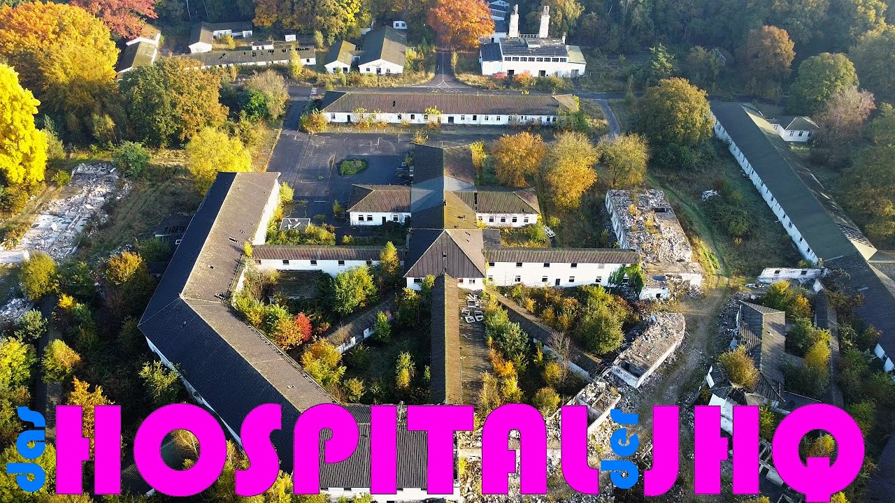 Lost Place JHQ Hospital Erstkontakt!! Verfolgt uns ein Polizei Helikopter??